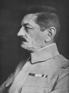 Le general Mangin; Commandant les troupes d'attaque qui ont repris Douaumont 1916. Creator: Unknown