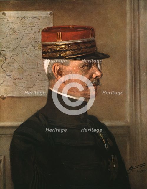 ''Le General Maunoury, 23 July 1915', 1915. Creator: Lucien Jonas.