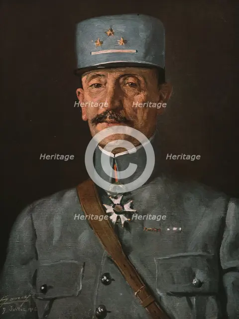 'Le General Mazel', 1917. Creator: Juilliet.