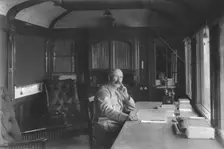 'Le General Petain dans son Wagon-Salon 1916 (1924) Creator: Unknown