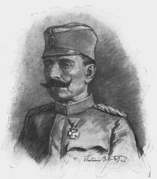 Le general Petar Bolovitch, successeur du voivode Putni 1916. Creator: Vladimir Betzitch