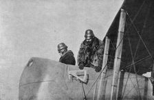 Le general Sarrail en Aeroplane 1916. Creator: Unknown