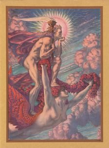 Le Génie Vainqueur (The victorious genius), 1900s. Creator: Jean Delville