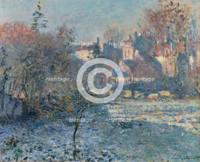 Le Givre (The Frost), 1875. Creator: Monet, Claude (1840-1926).