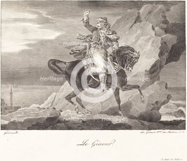 Le Giaour (The Infidel), 1820. Creator: Theodore Gericault.