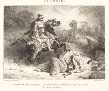 Le Giaour (The Infidel), 1823. Creator: Theodore Gericault