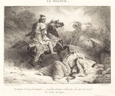 Le Giaour (The Infidel), 1823. Creator: Theodore Gericault