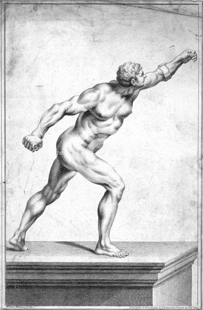 'Le Gladiateur', c1717. Artist: Unknown.