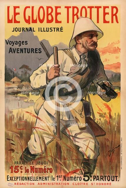 Le Globe Trotter , 1900s. Creator: Tauzin, Louis (1842-1915).