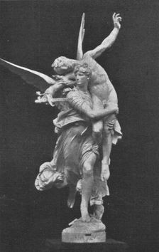 Le "Gloria Victis"; d'Antonin Mercie 1916. Creator: Goupil