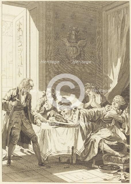 Le glouton, 1794. Creator: Jean Baptiste Blaise Simonet.