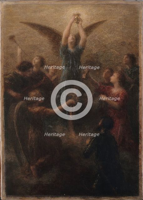 Le Graal. Prélude de Lohengrin , 1902. Creator: Fantin-Latour, Henri (1836-1904).
