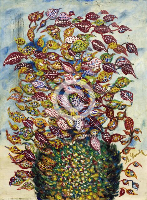 Le grand bouquet, 1927-1930. Creator: Louis (Séraphine de Senlis); Séraphine (1864-1942).