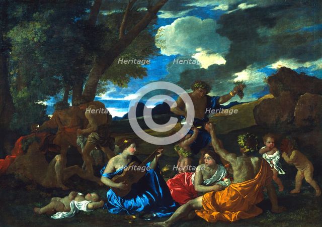 'Le Grand Bacchanal', 1627-1628 Artist: Nicolas Poussin