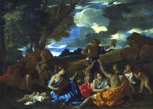 Le Grand Bacchanal 1627-1628 Artist: Nicolas Poussin