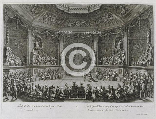 Le Grand Divertissement royal de Versailles, July 18, 1668. Artist: Le Pautre, Jean (1618-1682)