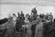 Le Grand-Duc Nicholas a Erzeroum; A trente kilometres de la ville et a deux kilometres de..., 1916. Creator: Unknown