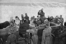 Le Grand-Duc Nicholas a Erzeroum; A trente kilometres de la ville et a deux kilometres de..., 1916. Creator: Unknown