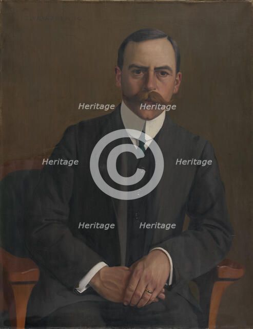 Le Docteur Arthur Hahnloser, 1909. Creator: Vallotton, Felix Edouard (1865-1925).