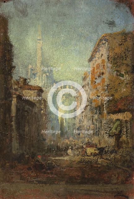 Le Dôme de Milan. Creator: Felix Francois Georges Philibert Ziem.