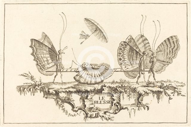 Le Damier, in or after 1756. Creator: Charles-Germain de Saint-Aubin.