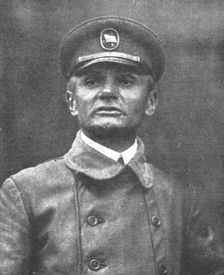 Le "Deutschland"; Le capitaine Koenig, commandant du "Deutschland" 1916. Creator: Unknown