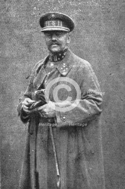 'Le deuxieme anniversaire de L'Yser; le general Jacques', 1916. Creator: Unknown.