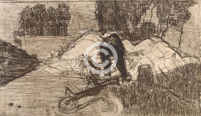 Le Debardeur (The Stevedore), 1893. Creator: Armand Seguin.