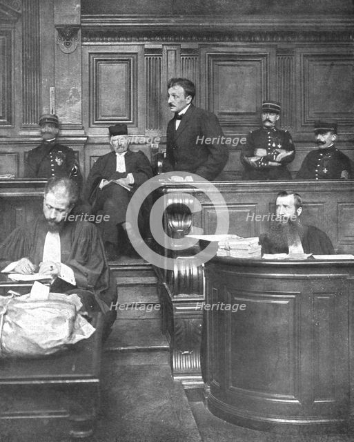 'Le defaitisme et les grands proces; l'affaire villain en cour d'assises; l'assasin de..., 1919. Creator: Unknown.