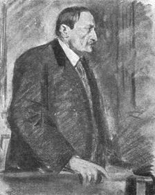 Le defaitisme et les grands proces; l'affaire du "bonnet rouge"; Duval repondant..., 1917. Creator: L Jonas