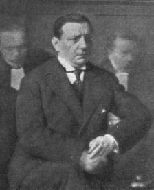 Le defaitisme et les grands proces; l'affaire du "bonnet rouge"; Leymarie, qui, prevenu..., 1917. Creator: Unknown