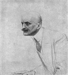 Le defaitisme et les grands proces; le proces Caillaux; M Joseph Caillaux presentant sa...1920. Creator: E Friant