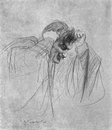 Le defaitisme et les grands proces; le proces Caillaux; Me Moutet, appuyant du geste son..., 1920. Creator: E Friant