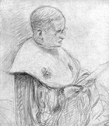 Le defaitisme et les grands proces; le proces Malvy; le procureur general Merillon 1918. Creator: Unknown