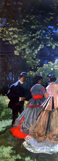Le Dejeuner sur l'Herbe Left Panel, 1865. Artist: Claude Monet