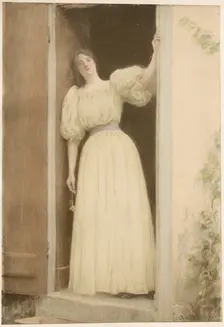 Le Départ, published 1899. Creator: Louis Joseph Raphaël Collin (French, 1830-1916); Imprimerie Champenois