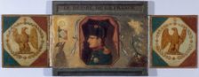 Le Desire of France. Portrait of Louis XVIII and hidden portrait of Napoleon, c1815. Creator: Unknown