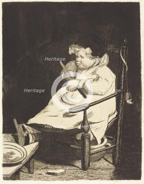 Le Dessert, 1862. Creator: Francois Bonvin.