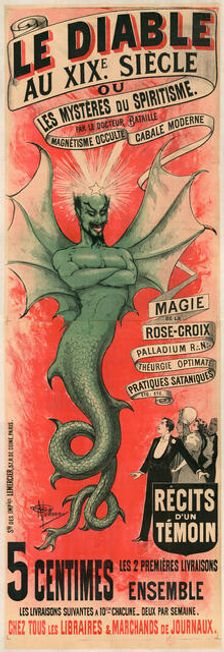 Le Diable au XIXe siècle ou les Mystères du spiritisme par le docteur Bataille, c. 1895. Creator: Guillaume, Albert (1873-1942)
