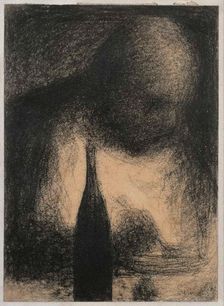 Le dîneur, c. 1883-1884. Creator: Seurat, Georges Pierre (1859-1891)