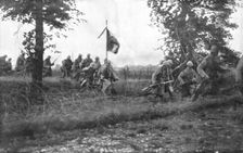 Le Drapeau dans la bataille; communique officiel du 4 septembre (23 heures)"…, 1916. Creator: Unknown