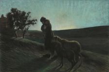 Le due madri (The two mothers), 1884-1886. Creator: Segantini, Giovanni (1858-1899)
