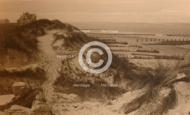 'Le Dunes et la Plage', (Sand Dunes and Beach), c1900. Creator: Unknown.