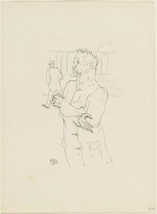 Le Fou, 1895. Creator: Henri de Toulouse-Lautrec