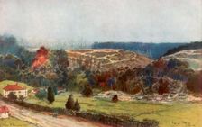 Le Four de Paris France, 1915 (1926). Artist: Francois Flameng