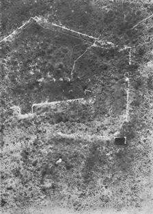 Le Fort de Douaumont apres les trois journees de lutte du 22 au 24 mai ; On distingue..., 1916. Creator: Unknown