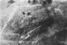 Le Fort de Douaumont. La preparation d'artillerie; le 22 mai, a 10heures. -- deux heures..., 1916. Creator: Unknown