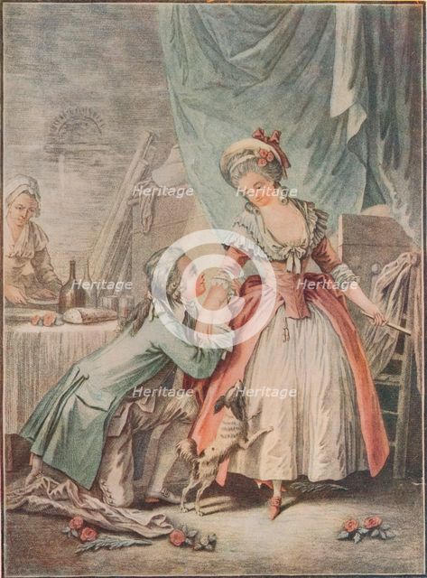'Le Faucon', c1785. Artist: Antoine Jean Duclos.
