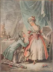 Le Faucon c1785. Artist: Antoine Jean Duclos