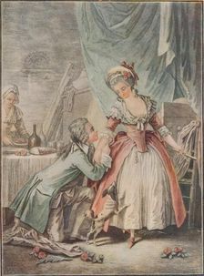 Le Faucon c1785. Artist: Antoine Jean Duclos